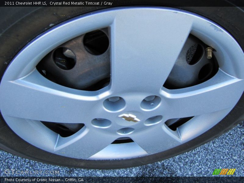 Crystal Red Metallic Tintcoat / Gray 2011 Chevrolet HHR LS