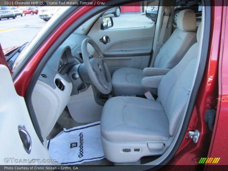 Crystal Red Metallic Tintcoat / Gray 2011 Chevrolet HHR LS