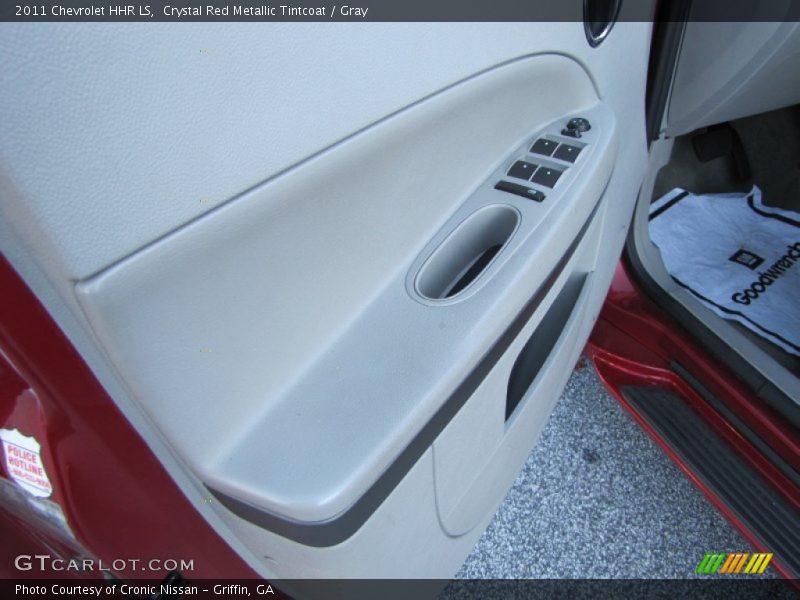 Crystal Red Metallic Tintcoat / Gray 2011 Chevrolet HHR LS