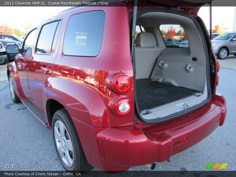Crystal Red Metallic Tintcoat / Gray 2011 Chevrolet HHR LS