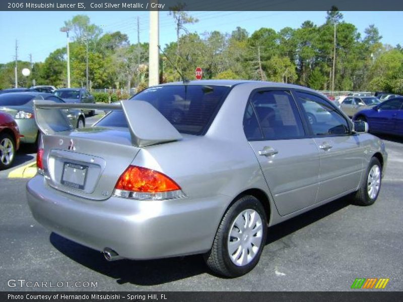 Cool Silver Metallic / Gray 2006 Mitsubishi Lancer ES