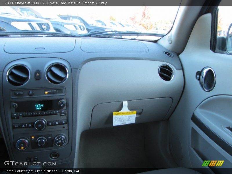 Crystal Red Metallic Tintcoat / Gray 2011 Chevrolet HHR LS