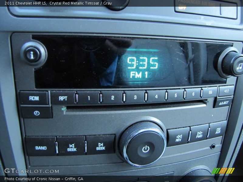 Crystal Red Metallic Tintcoat / Gray 2011 Chevrolet HHR LS