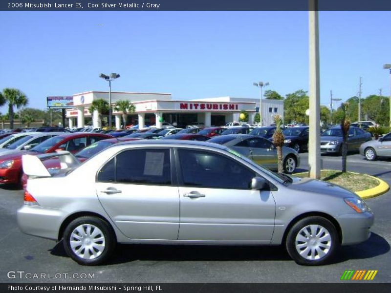 Cool Silver Metallic / Gray 2006 Mitsubishi Lancer ES