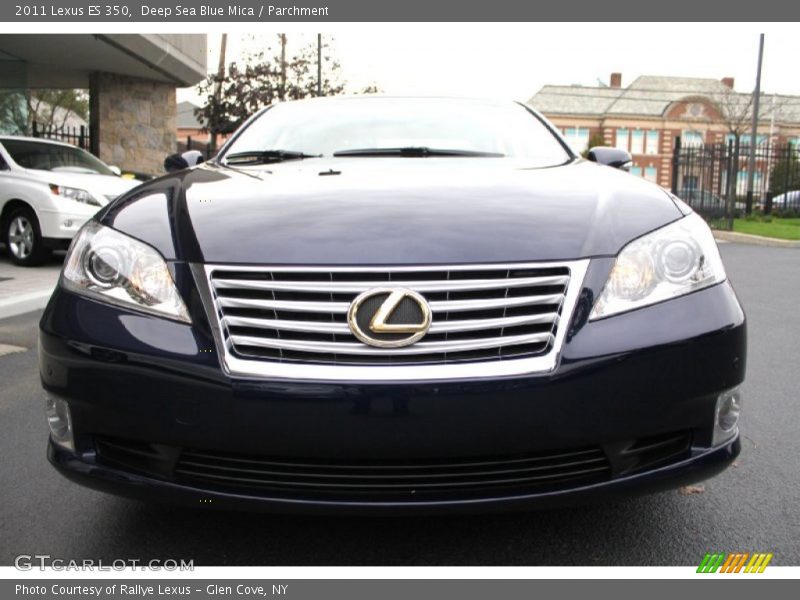 Deep Sea Blue Mica / Parchment 2011 Lexus ES 350