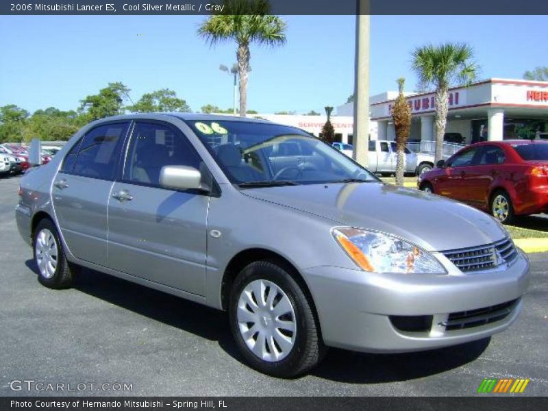 Cool Silver Metallic / Gray 2006 Mitsubishi Lancer ES