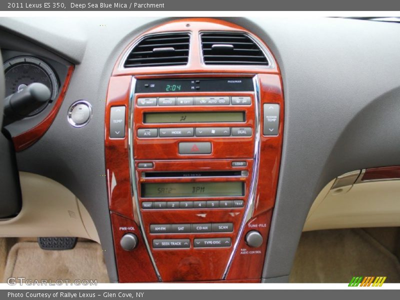 Deep Sea Blue Mica / Parchment 2011 Lexus ES 350