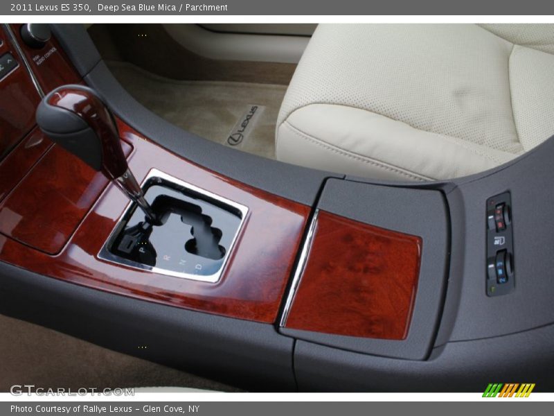 Deep Sea Blue Mica / Parchment 2011 Lexus ES 350