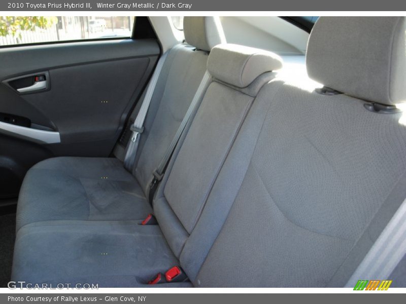 Winter Gray Metallic / Dark Gray 2010 Toyota Prius Hybrid III