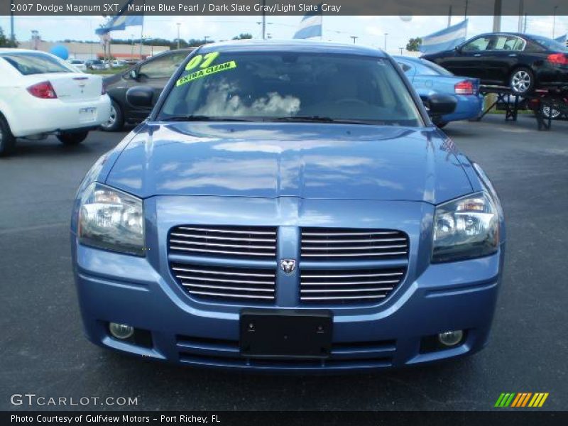 Marine Blue Pearl / Dark Slate Gray/Light Slate Gray 2007 Dodge Magnum SXT