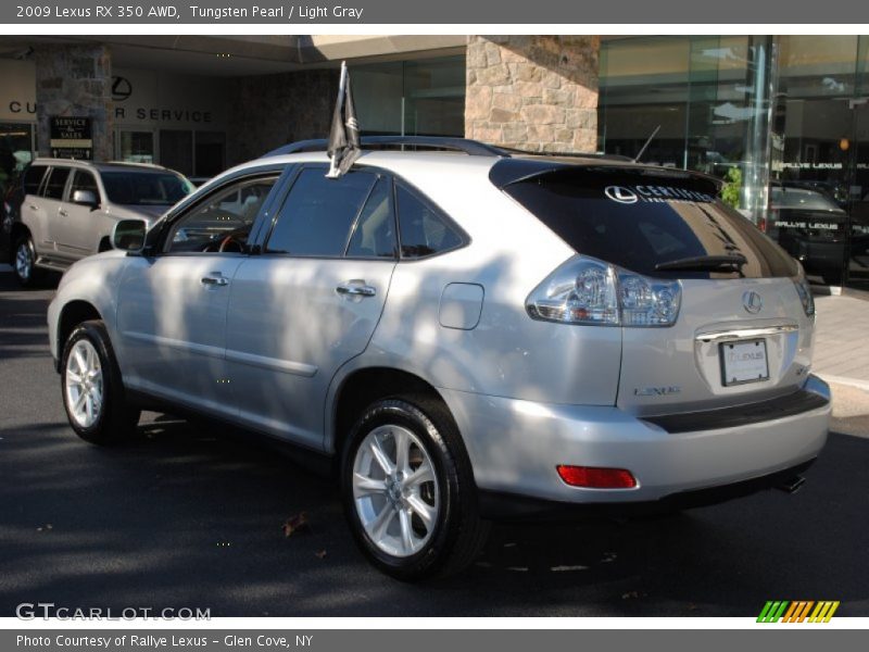 Tungsten Pearl / Light Gray 2009 Lexus RX 350 AWD