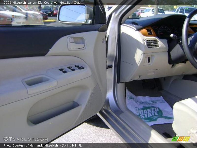 Cool Silver Metallic / Gray 2006 Mitsubishi Lancer ES