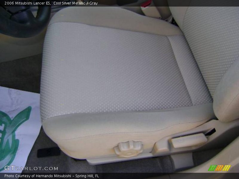 Cool Silver Metallic / Gray 2006 Mitsubishi Lancer ES