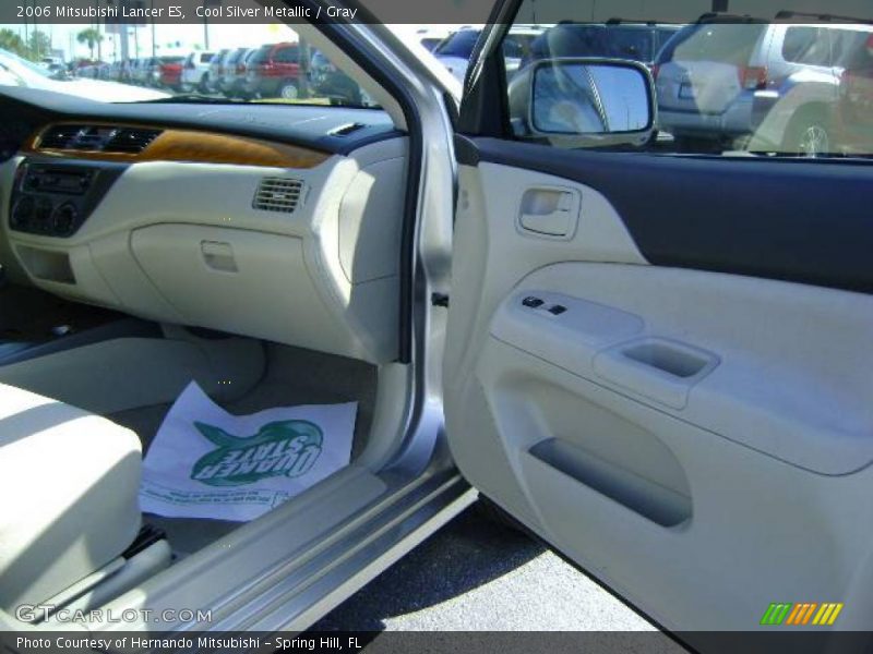 Cool Silver Metallic / Gray 2006 Mitsubishi Lancer ES