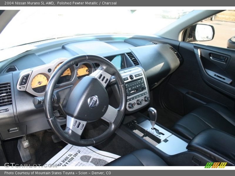 Polished Pewter Metallic / Charcoal 2004 Nissan Murano SL AWD