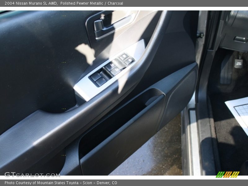 Polished Pewter Metallic / Charcoal 2004 Nissan Murano SL AWD