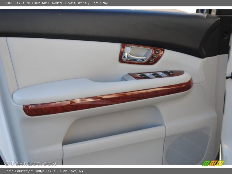 Crystal White / Light Gray 2008 Lexus RX 400h AWD Hybrid