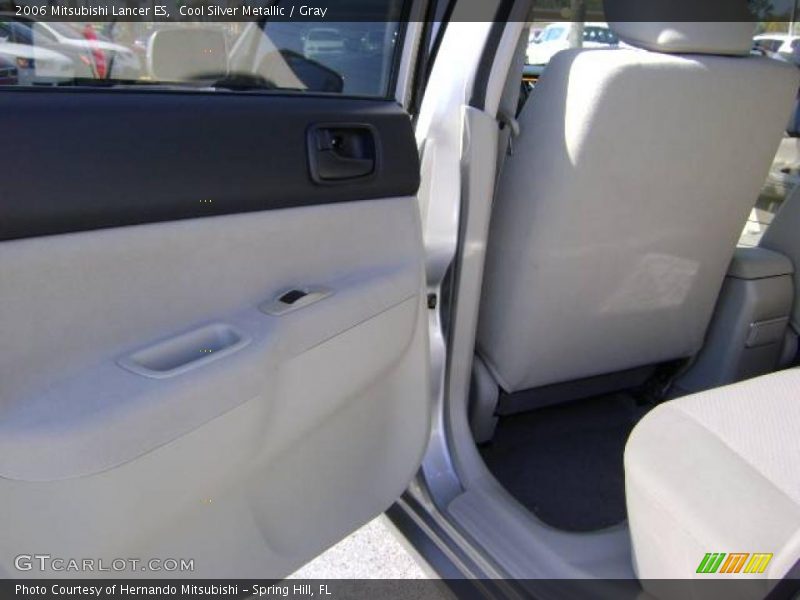 Cool Silver Metallic / Gray 2006 Mitsubishi Lancer ES