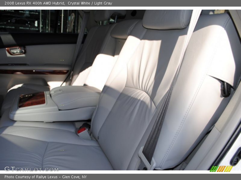Crystal White / Light Gray 2008 Lexus RX 400h AWD Hybrid