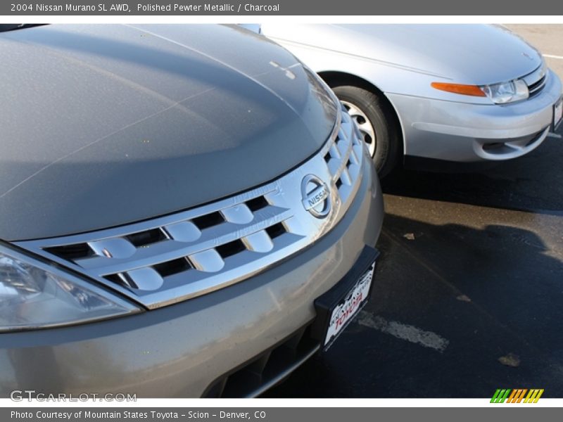 Polished Pewter Metallic / Charcoal 2004 Nissan Murano SL AWD