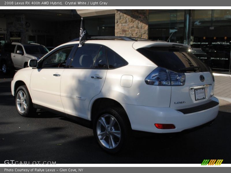 Crystal White / Light Gray 2008 Lexus RX 400h AWD Hybrid