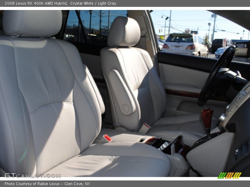Crystal White / Light Gray 2008 Lexus RX 400h AWD Hybrid