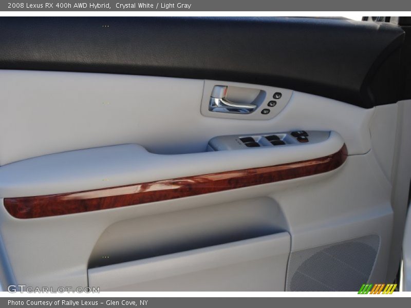 Crystal White / Light Gray 2008 Lexus RX 400h AWD Hybrid