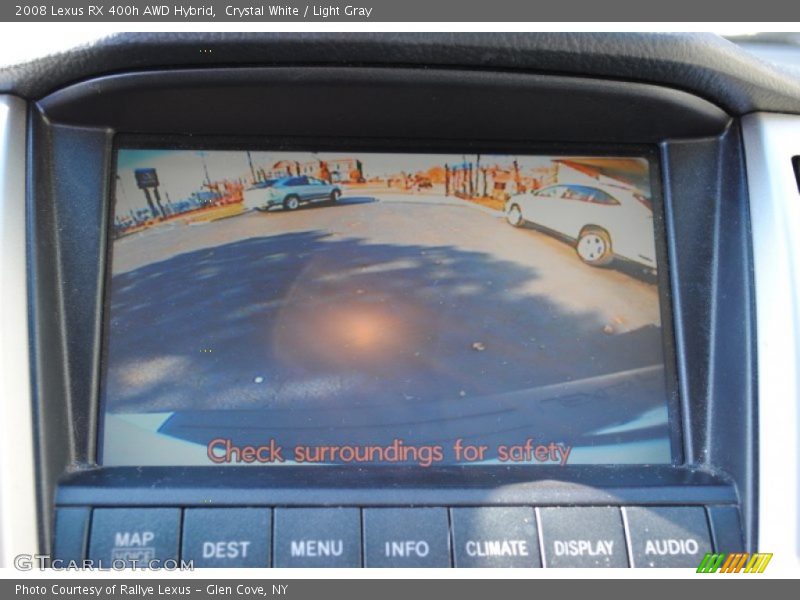 Crystal White / Light Gray 2008 Lexus RX 400h AWD Hybrid