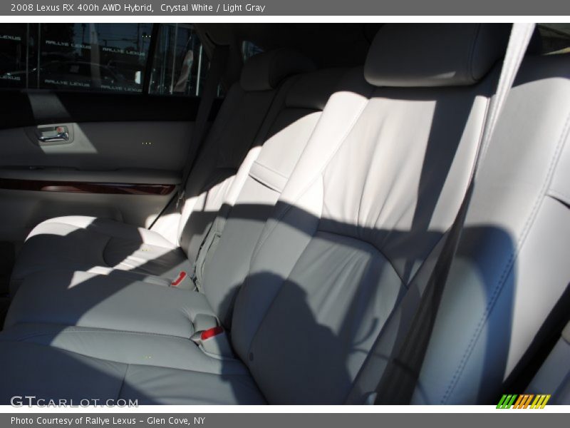 Crystal White / Light Gray 2008 Lexus RX 400h AWD Hybrid