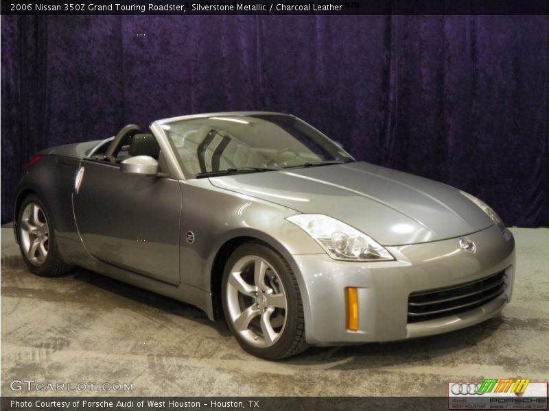 Silverstone Metallic / Charcoal Leather 2006 Nissan 350Z Grand Touring Roadster