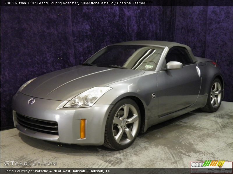 Silverstone Metallic / Charcoal Leather 2006 Nissan 350Z Grand Touring Roadster