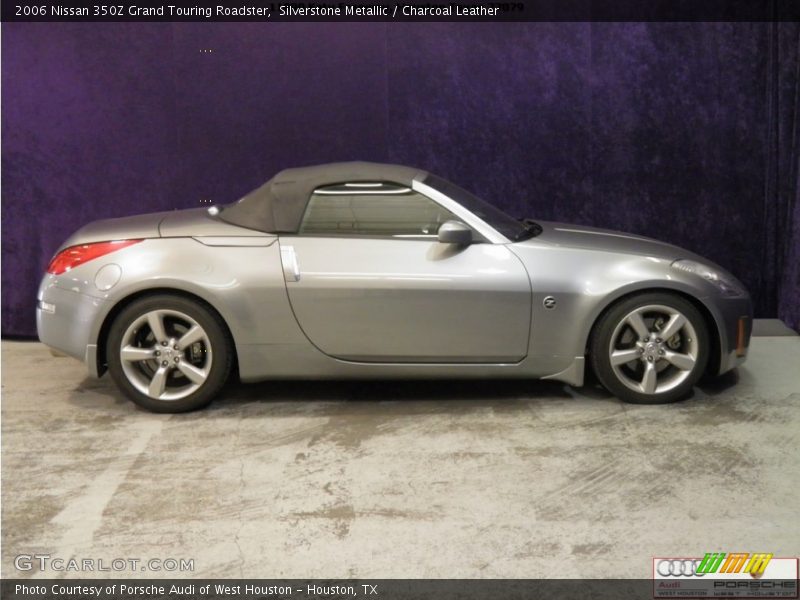 Silverstone Metallic / Charcoal Leather 2006 Nissan 350Z Grand Touring Roadster