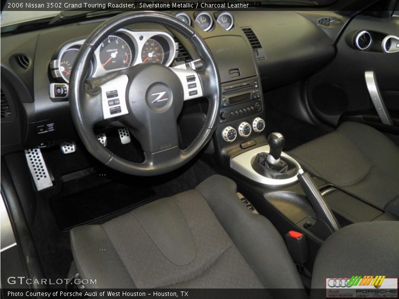 Silverstone Metallic / Charcoal Leather 2006 Nissan 350Z Grand Touring Roadster
