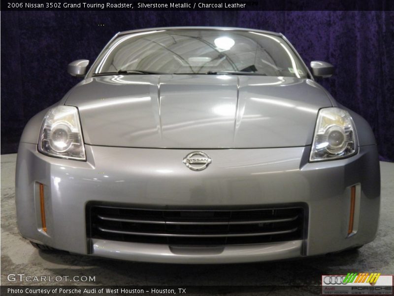 Silverstone Metallic / Charcoal Leather 2006 Nissan 350Z Grand Touring Roadster