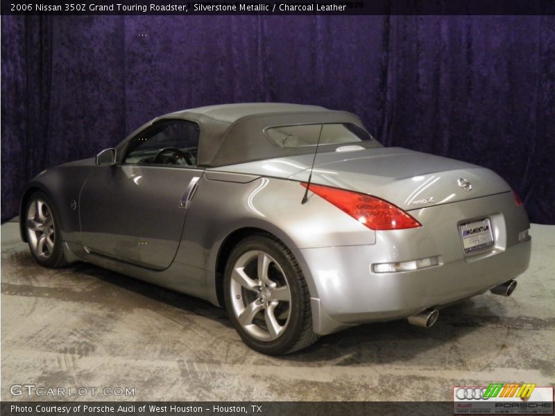 Silverstone Metallic / Charcoal Leather 2006 Nissan 350Z Grand Touring Roadster