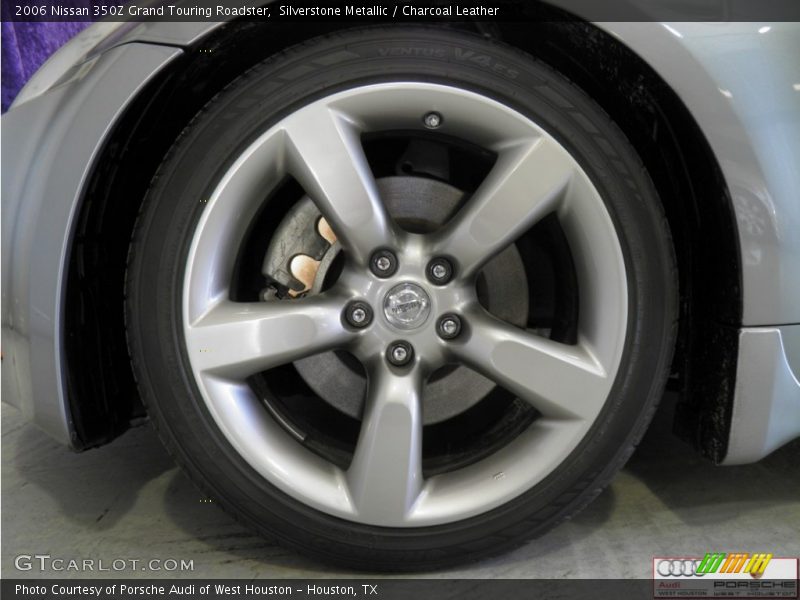 Silverstone Metallic / Charcoal Leather 2006 Nissan 350Z Grand Touring Roadster
