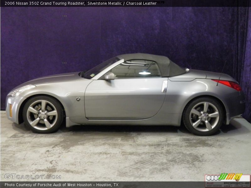 Silverstone Metallic / Charcoal Leather 2006 Nissan 350Z Grand Touring Roadster