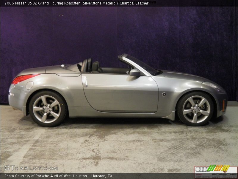Silverstone Metallic / Charcoal Leather 2006 Nissan 350Z Grand Touring Roadster