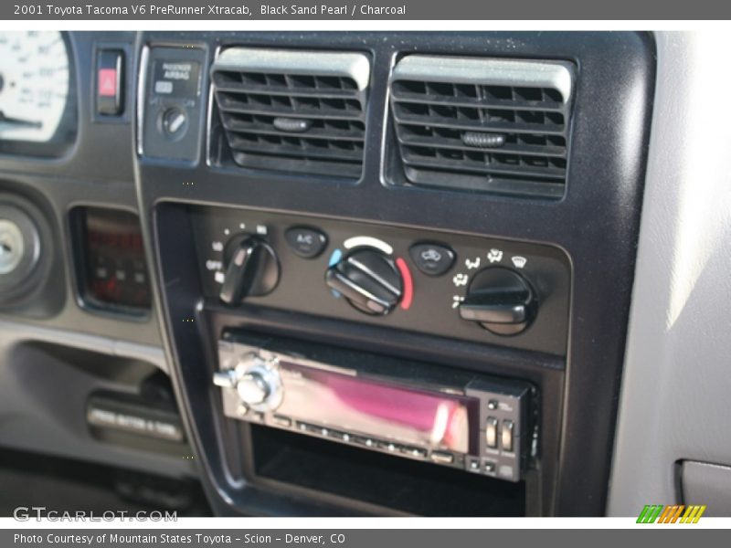 Black Sand Pearl / Charcoal 2001 Toyota Tacoma V6 PreRunner Xtracab