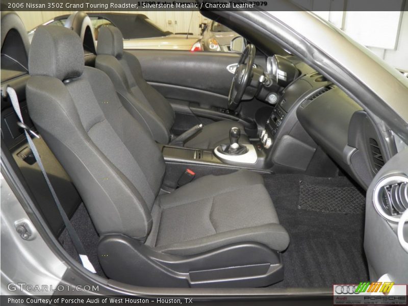 Silverstone Metallic / Charcoal Leather 2006 Nissan 350Z Grand Touring Roadster