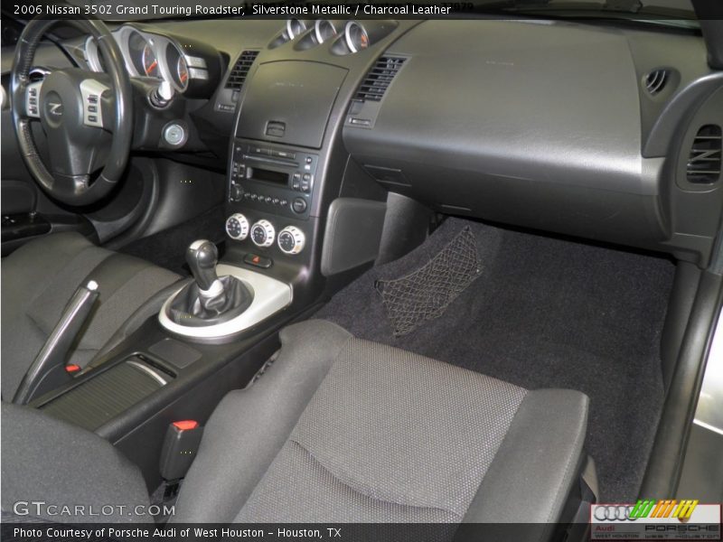 Silverstone Metallic / Charcoal Leather 2006 Nissan 350Z Grand Touring Roadster