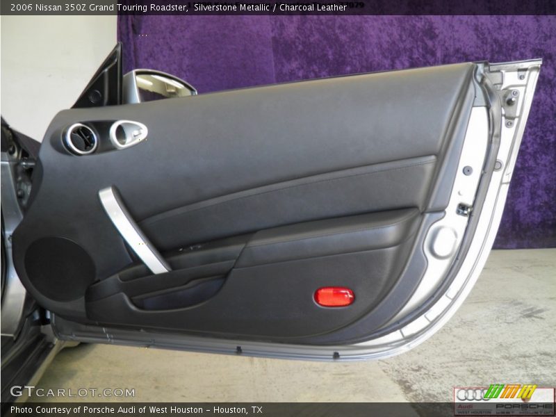 Silverstone Metallic / Charcoal Leather 2006 Nissan 350Z Grand Touring Roadster