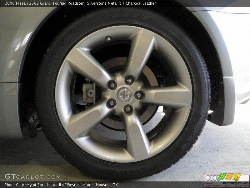 Silverstone Metallic / Charcoal Leather 2006 Nissan 350Z Grand Touring Roadster