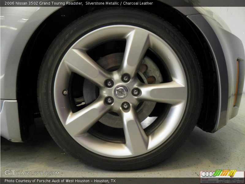 Silverstone Metallic / Charcoal Leather 2006 Nissan 350Z Grand Touring Roadster