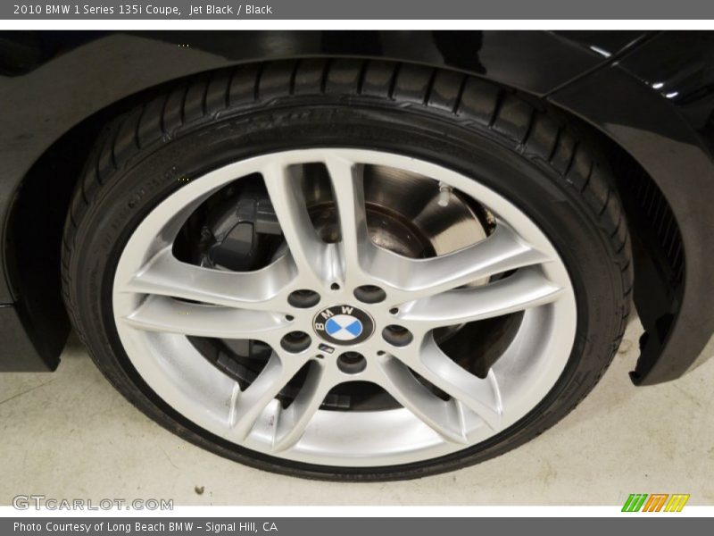 Jet Black / Black 2010 BMW 1 Series 135i Coupe