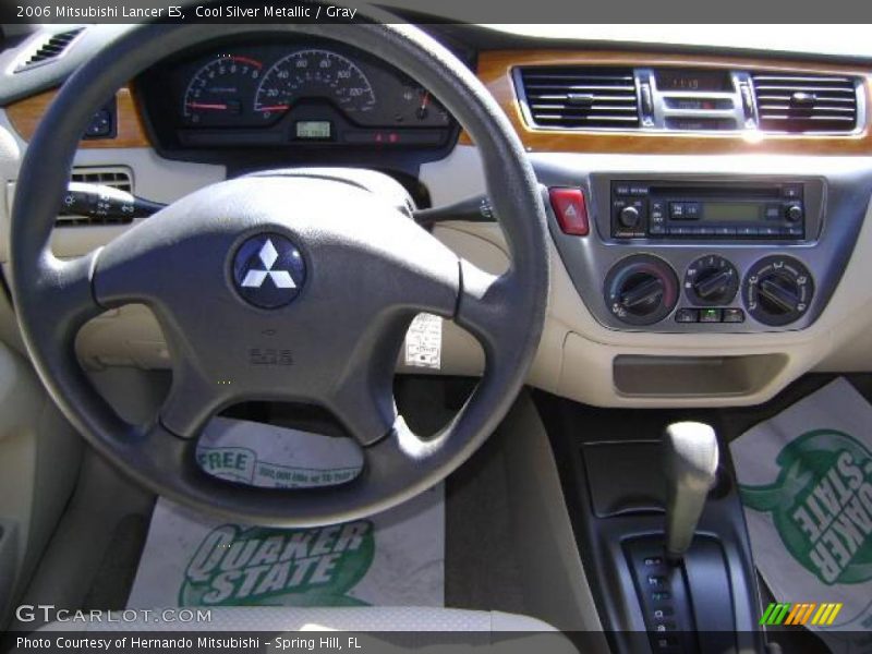 Cool Silver Metallic / Gray 2006 Mitsubishi Lancer ES