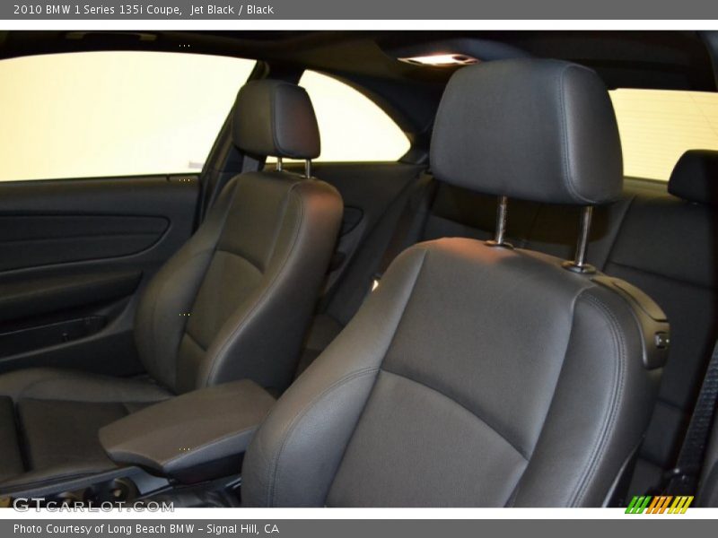 Jet Black / Black 2010 BMW 1 Series 135i Coupe