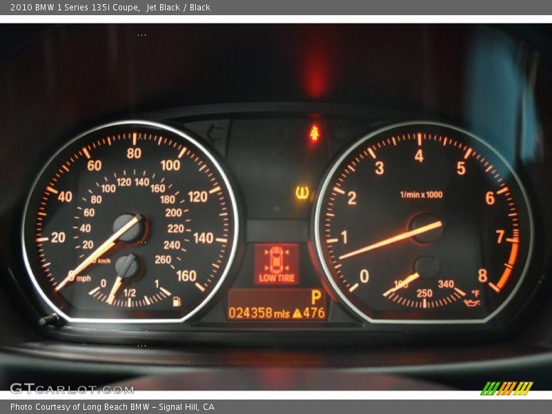  2010 1 Series 135i Coupe 135i Coupe Gauges