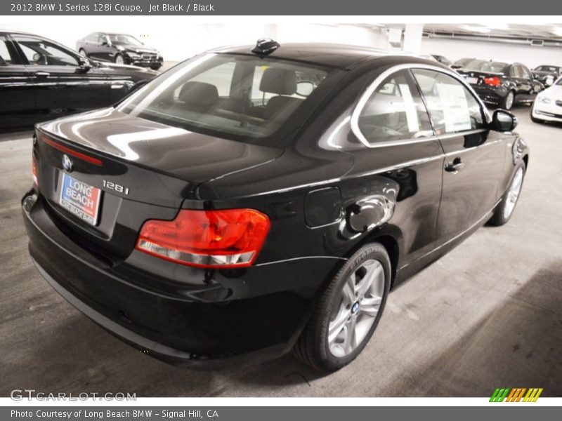 Jet Black / Black 2012 BMW 1 Series 128i Coupe