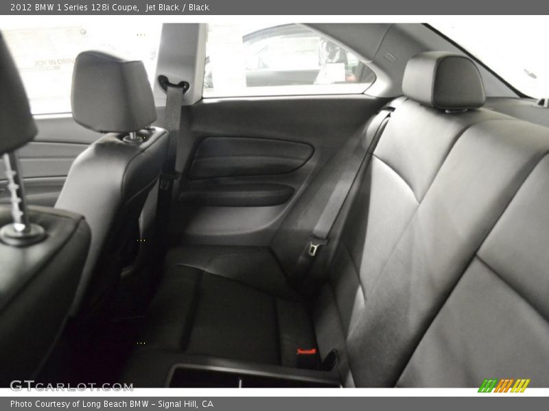 Jet Black / Black 2012 BMW 1 Series 128i Coupe